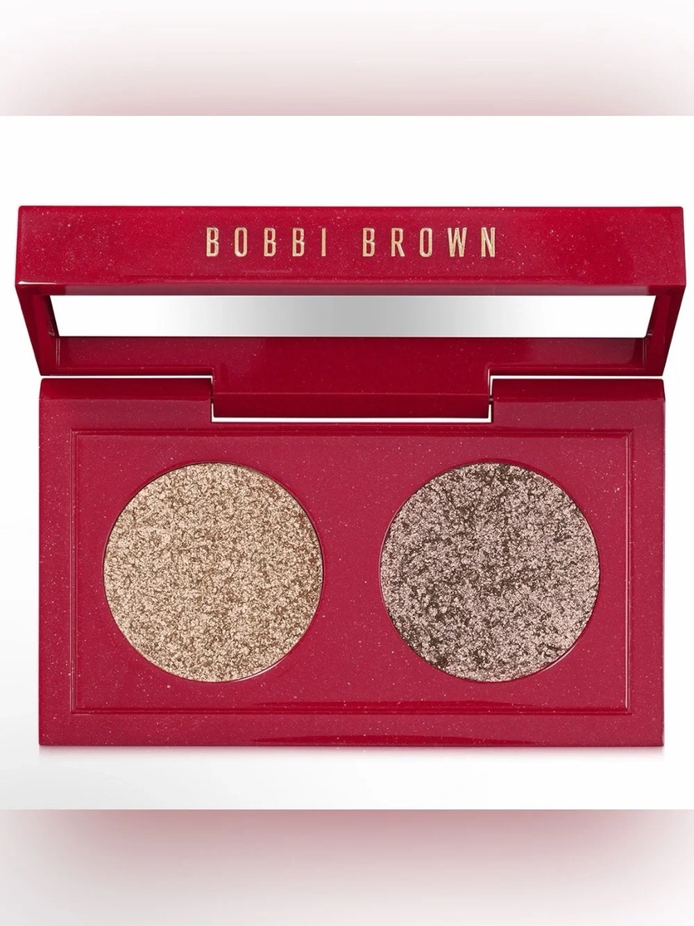 BOBBI BROWN Luminous Smoke Eye Shadow Duo SUEDE SUGAR & STEEL QUARTZ ~ New